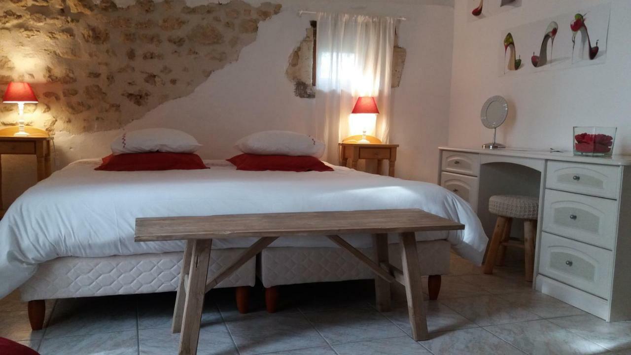 Le Gite Des Chambres De La Grange Cherval Eksteriør billede