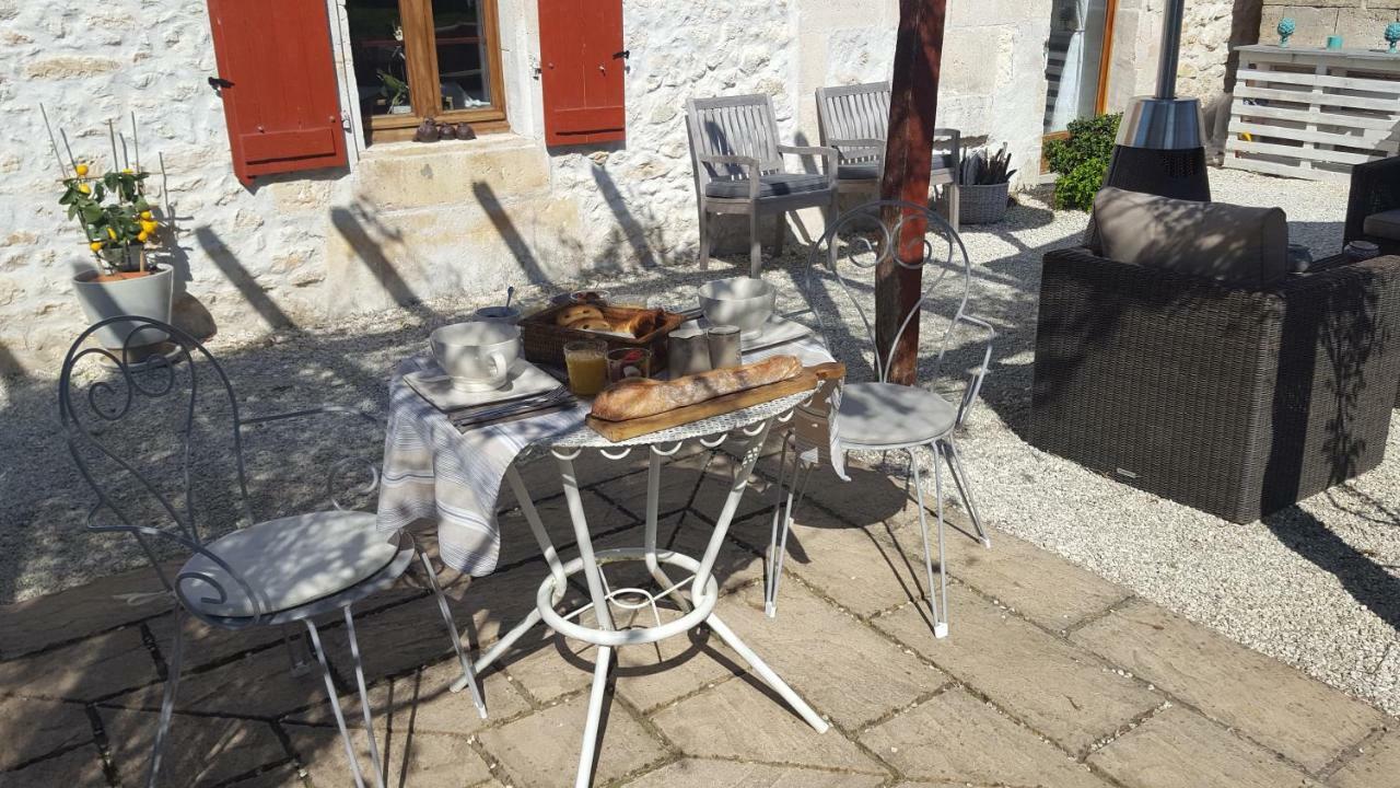 Le Gite Des Chambres De La Grange Cherval Eksteriør billede